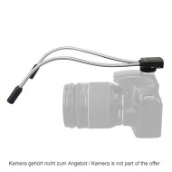JJC LED-2D Makroleuchte Flexarm 23cm für Digitalkameras