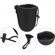 Neopren Objektivtasche Grösse L, 15 cm Länge