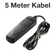 Kamera Fernbedienung mit Kabel 5m Laenge