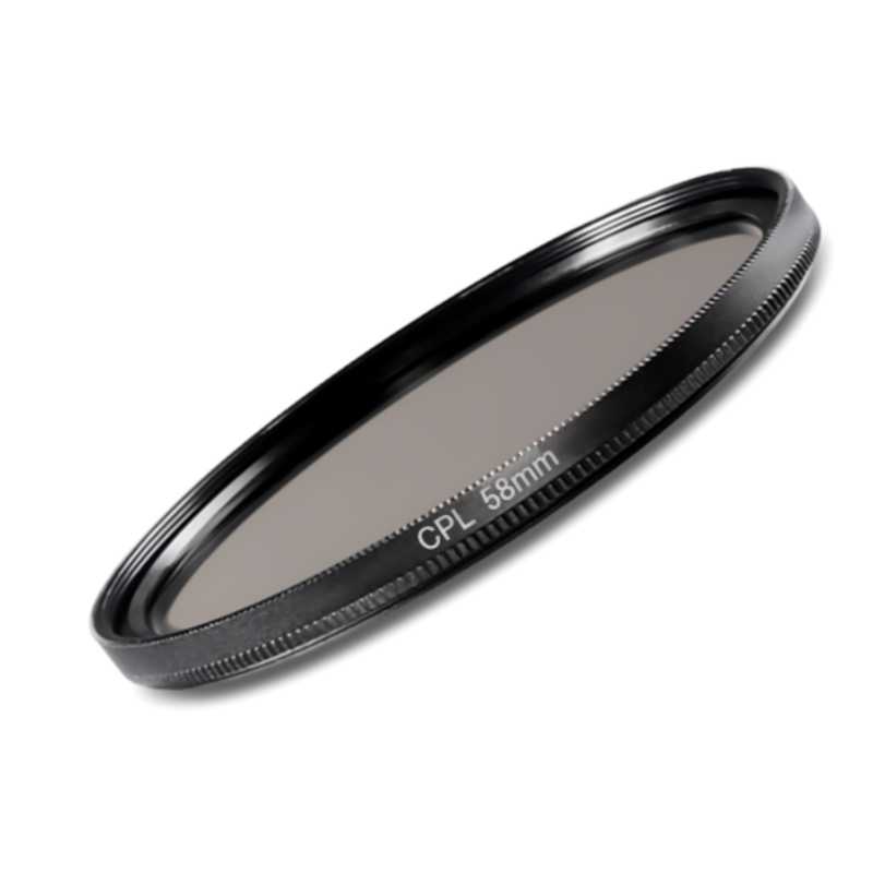 58mm Polarisationsfilter, CPL zirkular für Objektive