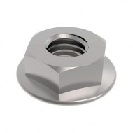 Mutter 3/8 Zoll UNC mit U-Scheibe aus Chromstahl A4 