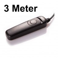 Kabelauslöser 3m Länge ersetzt Canon RS-60E3