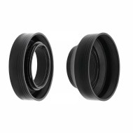 3-Stufen Gummi Gegenlichtblende für Objektive mit 55mm Filterdurchmesser 